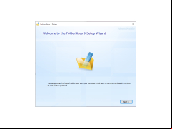 FolderSizes - welcome-screen-setup