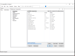 foobar2000 - preferences