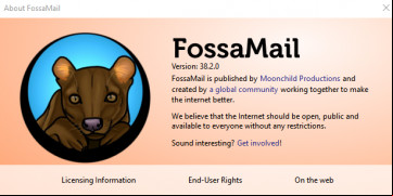 FossaMail screenshot 2
