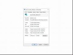 Free CBR Reader - properties