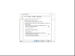 Free CD DVD Burner - configuration