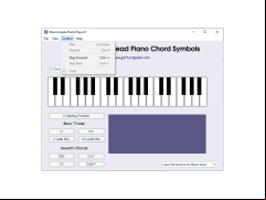 Free Chord Finder - control-menu