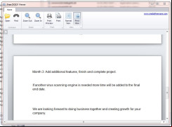 Free DocX Viewer screenshot 1