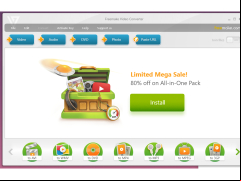 Free Easy MP4 to MP3 Converter - main-screen