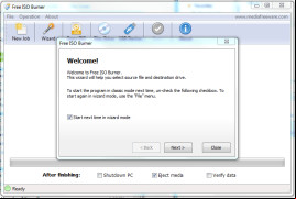 Free ISO Burner screenshot 1
