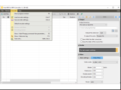 Free MKV to MP4 Converter - encoder-menu