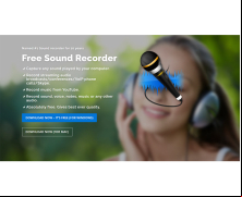 Free Sound Recorder - main-screen