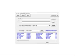 Free VCD to MPEG-4 AVC Converter - main-screen