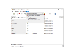 FreeArc Console - help-menu