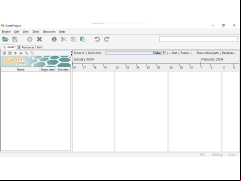 GanttProject - main-screen