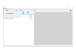 GARbro - file-menu