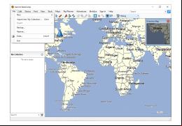 Garmin BaseCamp - file-menu