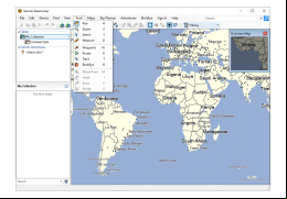 Garmin BaseCamp - tools-menu