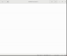 gedit screenshot 1