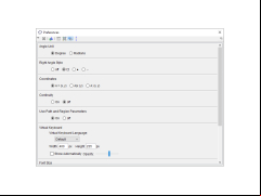 GeoGebra - preferences