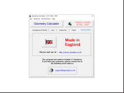 Geometry Calculator - about-application