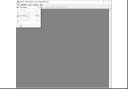 GetData Graph Digitizer - file-menu