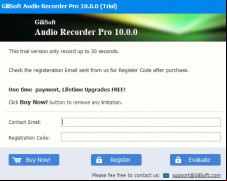 Gilisoft Audio Recorder Pro screenshot 1
