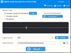 Gilisoft Audio Recorder Pro screenshot 2