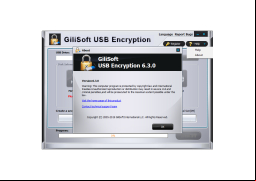 GiliSoft USB Stick Encryption - about-application
