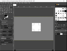 GIMP - editing-process
