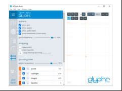 Glyphr Studio - guides