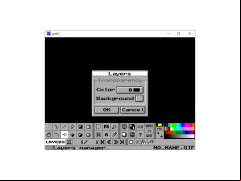Grafx2 - layers