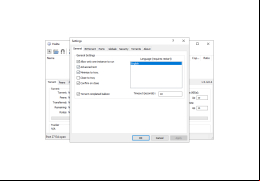 Halite - settings