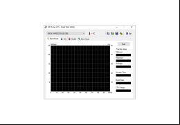 HD Tune - main-screen