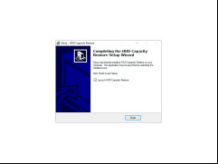 HDD Capacity Restore - launch