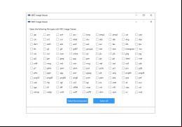 heicViewer - settings