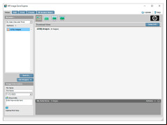 HP Image Zone - main-screen