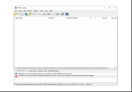 HTML Cleaner - main-screen
