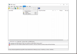 HTML Cleaner - tools-menu