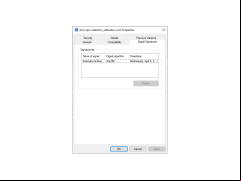 IBM SPSS Statistics - digital-signatures