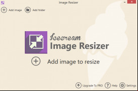 Icecream Image Resizer screenshot 1