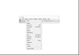 ImageJ - image-menu