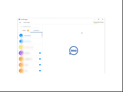 Imo - main-screen