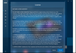 Intel® Graphics Command Center - license
