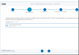 Intel Math Kernel Library - custom-installation
