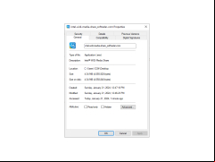 Intel WiDi Media Share - properties