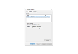 IntelliType Pro - hardware-settings