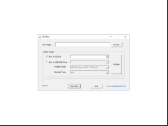 ISO2Disc - main-screen