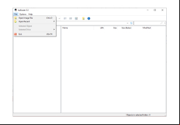 IsoBuster - file-menu