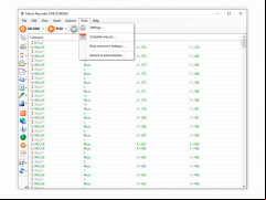 Jitbit Macro Recorder - tools-menu