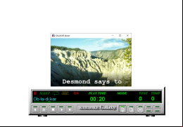 Karaoke GALAXY player (Galakar Player) - menu