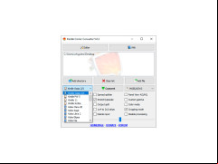 Kindle Comic Converter - devices-menu