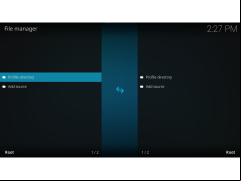 kodi 17.4 - file-manager