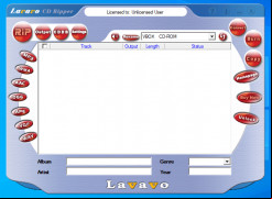 Lavavo CD Ripper screenshot 1