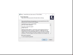 Lazesoft Recovery Suite Home - license-agreement